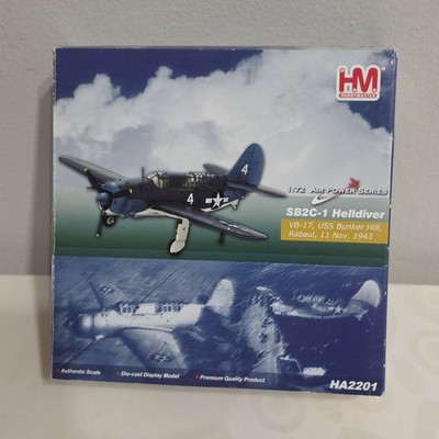 Hobby Master 1:72 SB2C-1 Helldiver VB-17 USS Bunker Hill, Rabaul 1943 #HA2201