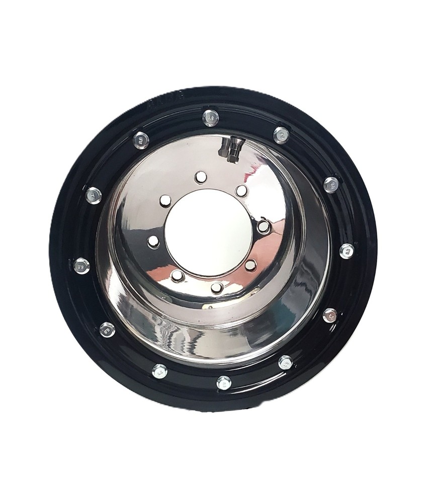 Predator 500 Outlaw 450 Front Rear Wheels Beadlock 10x5 9x8 Alba Racing ...