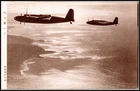 WW2 Mitsubishi Ki-21 Japan Army airplane military photo postcard 1940s u1