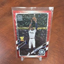 2021 Topps Series 1 Red Parallel Kyle Lewis Seattle Mariners #42 /199