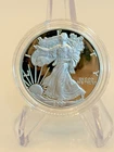 2007 W American Eagle One Ounce Silver Proof Coin with COA