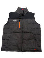 SCRUFFS BODY WARMER GILET VEST  SIZE LARGE CHARACOAL GREY /W1W
