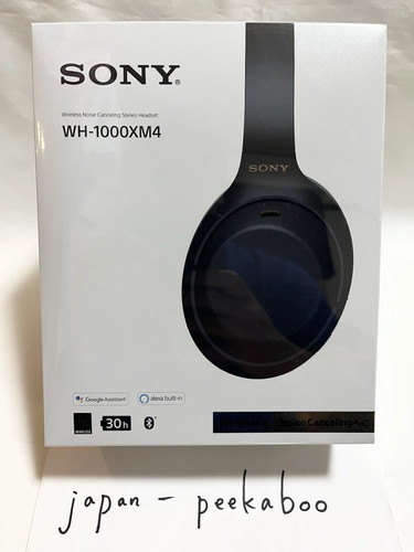 Sony WH-1000XM4 Over the Ear Wireless Headset - Black