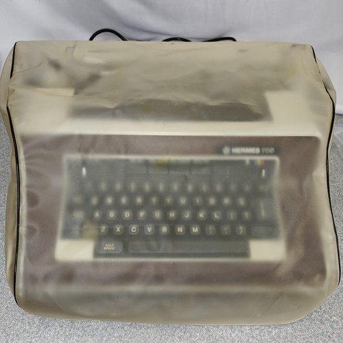 1976 Hermes 705 Elektrische Schreibmaschine Made in Switzerland by Paillard S.A. Yverdon - Bild 22 von 22