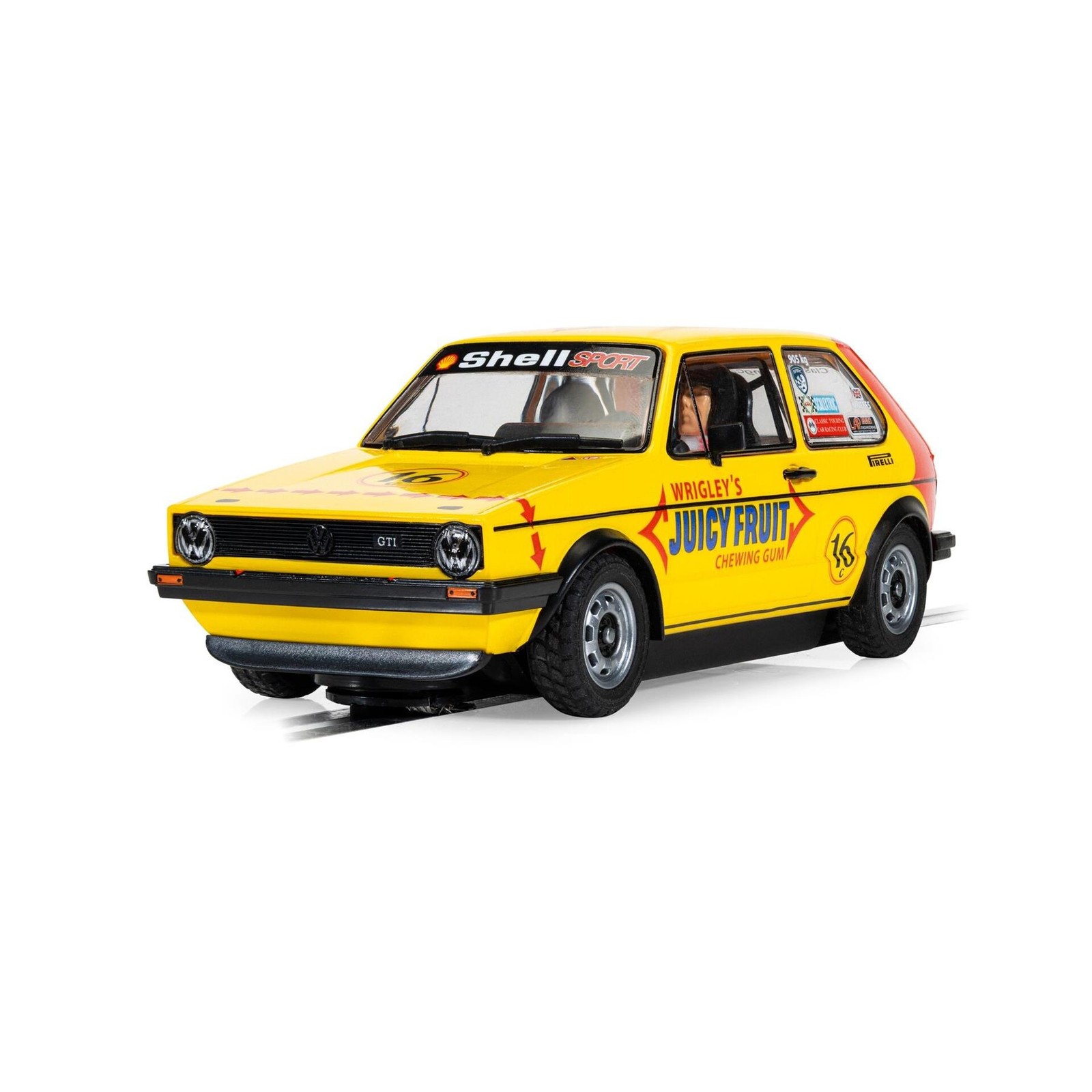 Scalextric C4625 Volkswagen Golf Mk1 - Malcolm Jeffs Racing 1:32 Slot Car - Image 5