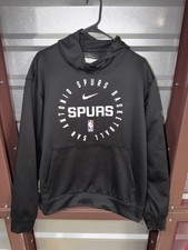 Nike NBA San Antonio Spurs Pre Game Spotlight Hoodie Team Issue Size Large L 