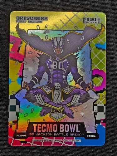 2026 Bo Jackson Battle Arena Criscross (Cris Carter) Steel 80's 8-bit Rad #RD644