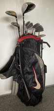 QUALITY TITLEIST DTR, WILSON 1200 GOLF SET, NIKE STAND  GOLF BAG