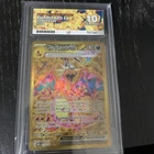 Charizard - 228/197 - Obsidian Flames- HR - ACE 10 Gem Mint- Perfect Subgrades