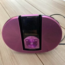 SONY Walkman NW-S744 Pink Digital Audio Player with Speaker Japan Tested Working