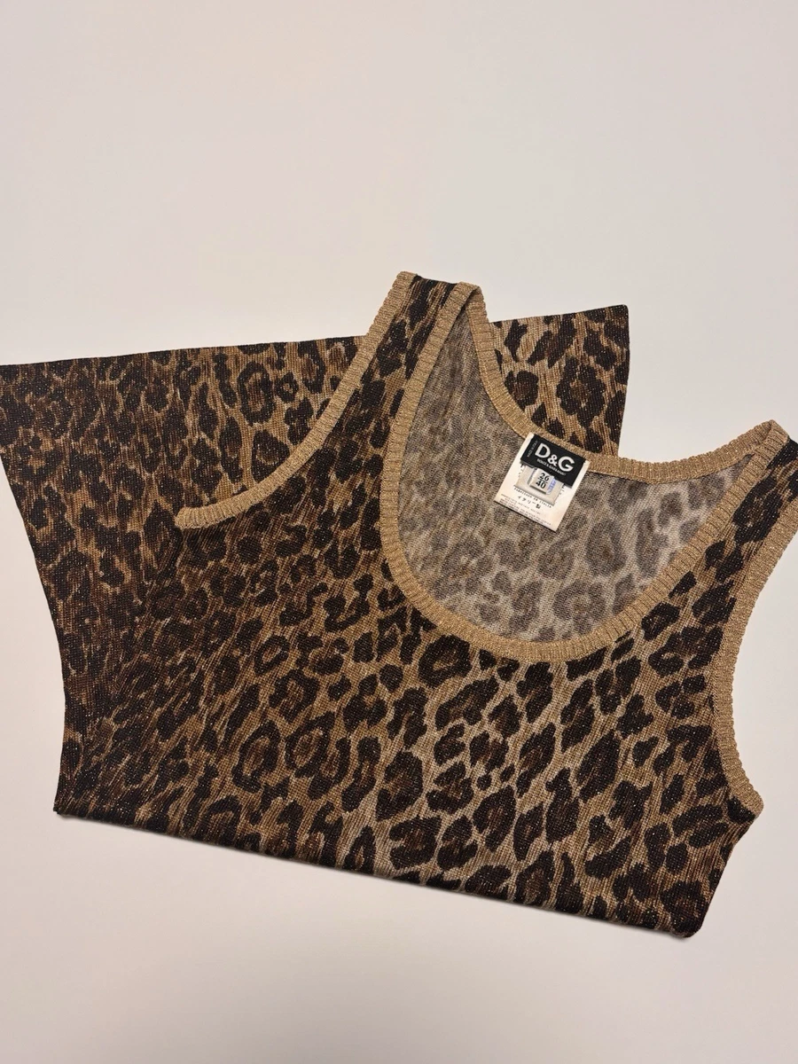 Dolce&Gabbana Women's Animal Print Tank Tops for Women for sale - eBay