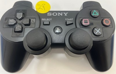Sony PS3 DualShock 3 Wireless Controller   Black OEM Original Tested
