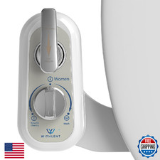 Left Handed Bidet Attachment for Toilet - Left Handed Bidet Non-Electric,Self-Cl