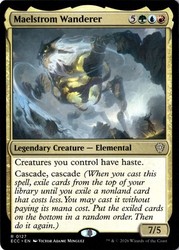 Maelstrom Wanderer 127/206 Commander: Lorwyn Eclipsed Rare