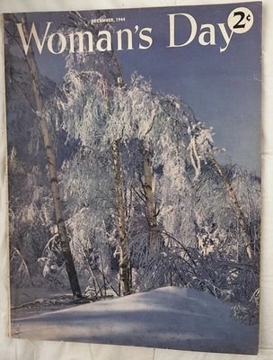 December 1944 Woman s Day Magazine Bagged  Please Read Description