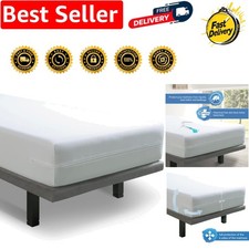 Allergikergeprüfter 80x190/200cm wasserdichter Matratzenbezug - atmungsaktiver Komfort