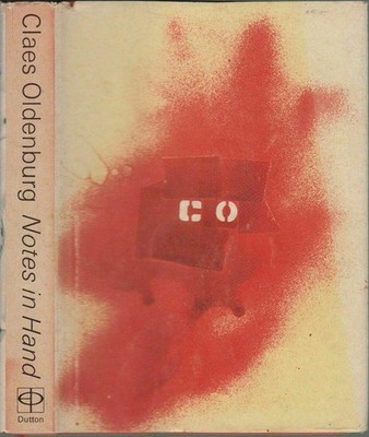 1971 Vtg Notes in Hand Claes Oldenburg Sixties Pop Artist Monumental Sculpto...