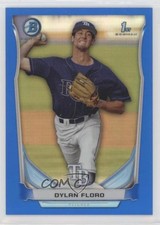 2014 Bowman Prospects Chrome Blue Refractor 133/250 Dylan Floro #BCP16 gp1