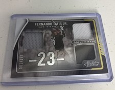 2022 Absolute Tools of the Trade 3 Swatch Fernando Tatis Jr. Jersey /199 Padres