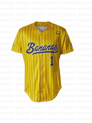 #ad Savannah Bananas Baseball Jersey $24.99