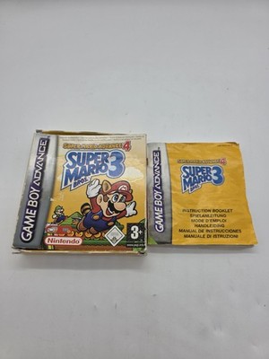 Super Mario Bros 3 Nintendo Gameboy Game Boy Advance Leer Ovp