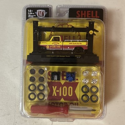 2025 M2 Machines Shell X-100 Chevrolet 1954 3100 Truck R06 Model Kit Brand New