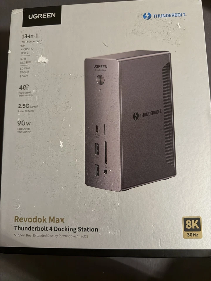 UGREEN Revodok Max Thunderbolt 4 Docking Station 13 in 1 !