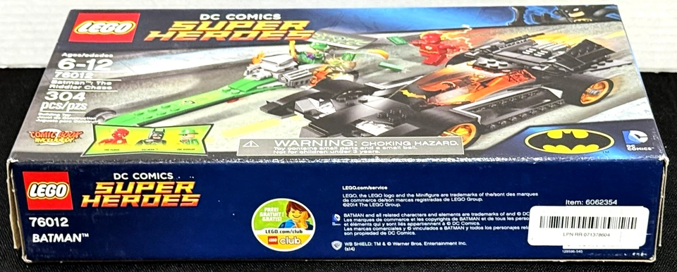 NEW! LEGO 76012 BATMAN: THE RIDDLER CHASE / DC COMICS SUPER HEROES / BATMAN - Image 4 of 4