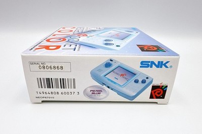 SNK Neo Geo Neogeo Pocket Color NGPC Console Pearl Blue Region