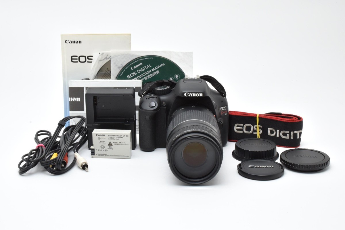 N.MINT」Canon EOS KISS X4 Body ＋ 75-300mm 1:4-5.6 Ⅲ Zoom Lens