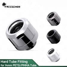 FREEZEMOD Smooth PETG/PMMA Hard Tube Fitting For OD14mm Anti Loosening Torque