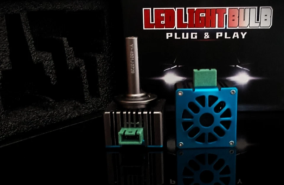 Seat Alhambra 7N 2010-20 X2 D3S OEM Plug HID Xenon LED Bulb 55W 6000K Error-Free - Image 2 of 4