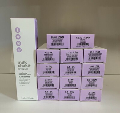 Z.ONE MILK SHAKE CREATIVE CONDITIONING PERMANENT ORGANIC HAIR COLOR 3.4 OZ /PICK