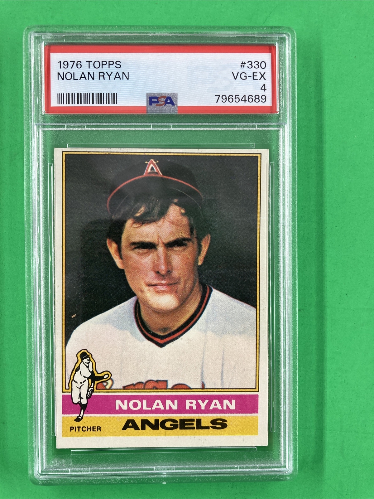 1976 Topps Nolan Ryan #330 PSA 4 Just Graded