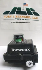 TOPWORX , DXP-M21GSEB, VALVE POSITIONER INDICATOR , SOME SCRATCHES , SURPLUS