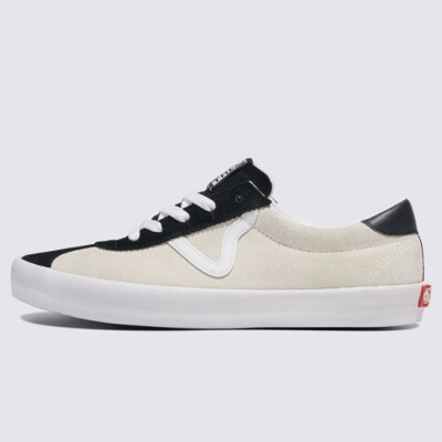 スニーカー ^VANS^ Sports Low Suede Black White VN000D09Y281 Vans Sport Low Skate Shoes Sneakers Fast Shipping
