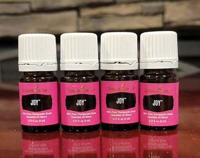 Young Living Joy 5 ml Essential Oil NEW ~ SEALED (Lot of 4)