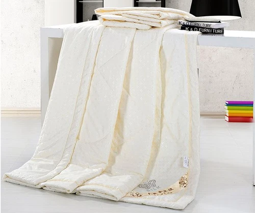 Hot 100% Silk Comforter Mulberry Silk Filled Comforter Silk Duvet Quilt Blanket - Picture 6 of 16