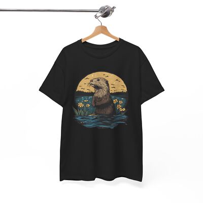 Otter Daisy T-Shirt - Lovely Floral Tee for Women & Garden Enthusiasts