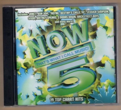 NOW THAT'S WHAT I CALL MUSIC! 5 cd VARIOUS ARTISTS - 19 TRACKS