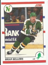 BRIAN BELLOWS 1990-91 SCORE BILINGUAL ALL STAR CARD NM-MT CONDITION