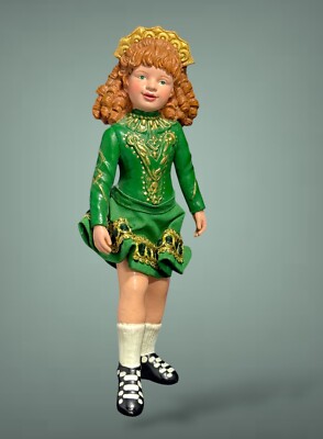 2003 Clothtique Possible Dreams A Spirited Step Irish Scottish Girl Dancer RARE