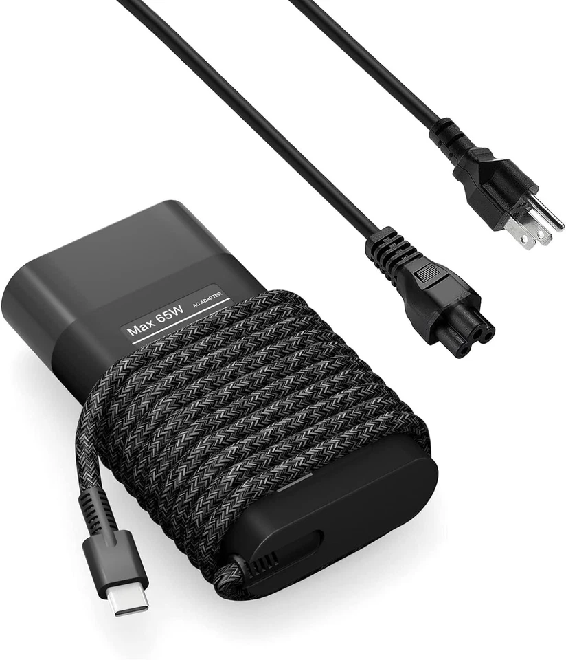 New Slim 65W Laptop Charger USB C For HP Elitebook x360, Pavilion Envy Elite x2 - Image 4 of 4