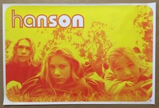 HANSON Rare VINTAGE HIGH GLOSS BIG 24x36 PROMO POSTER for 1997 CD NEVER DISPLAY