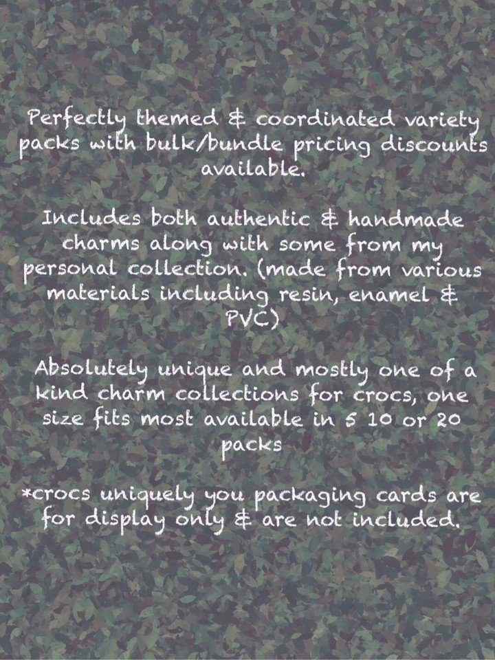 Crocs Handmade Jibbitz 10pc Fortnite Video Game Characters Shoe Charms