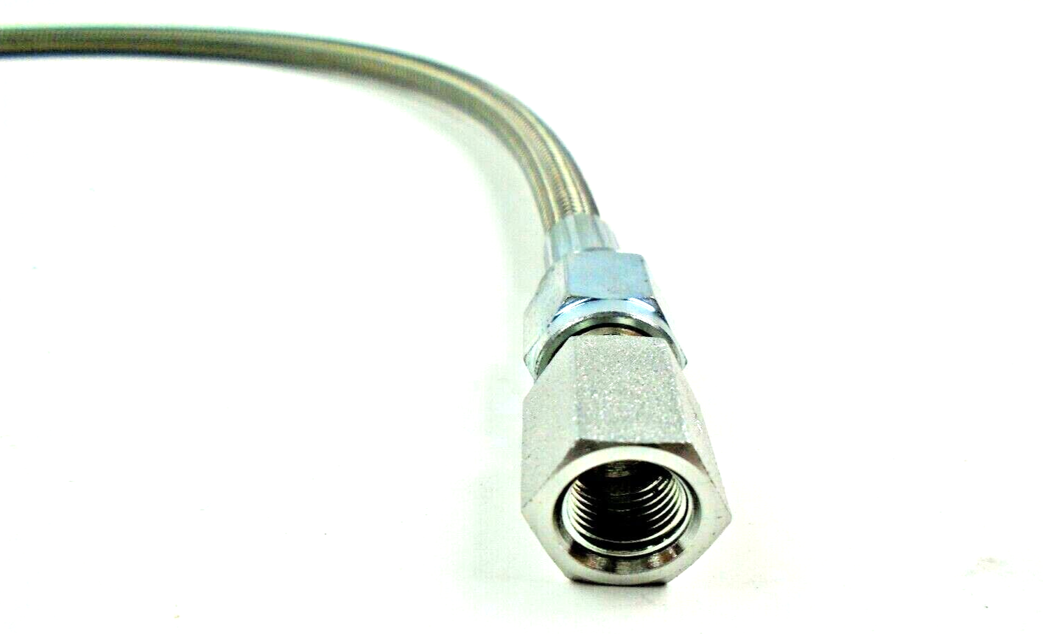 20" Gauge line Kit Oil Fuel Pressure Hose 4 AN Braided 1/8" NPT FREE