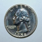 S10 - United States Washington Quarter 25 Cents 1958 PROOF Silver Beautiful Coin