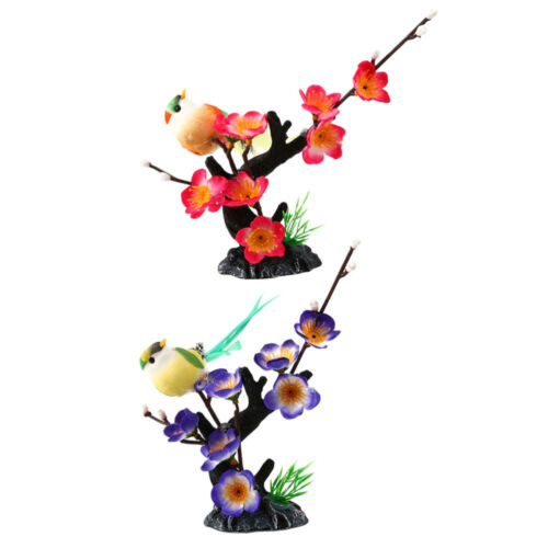  2 piezas de escritorio sashimi ciruela bossom decoración de sushi flores restaurante - Imagen 1 de 12