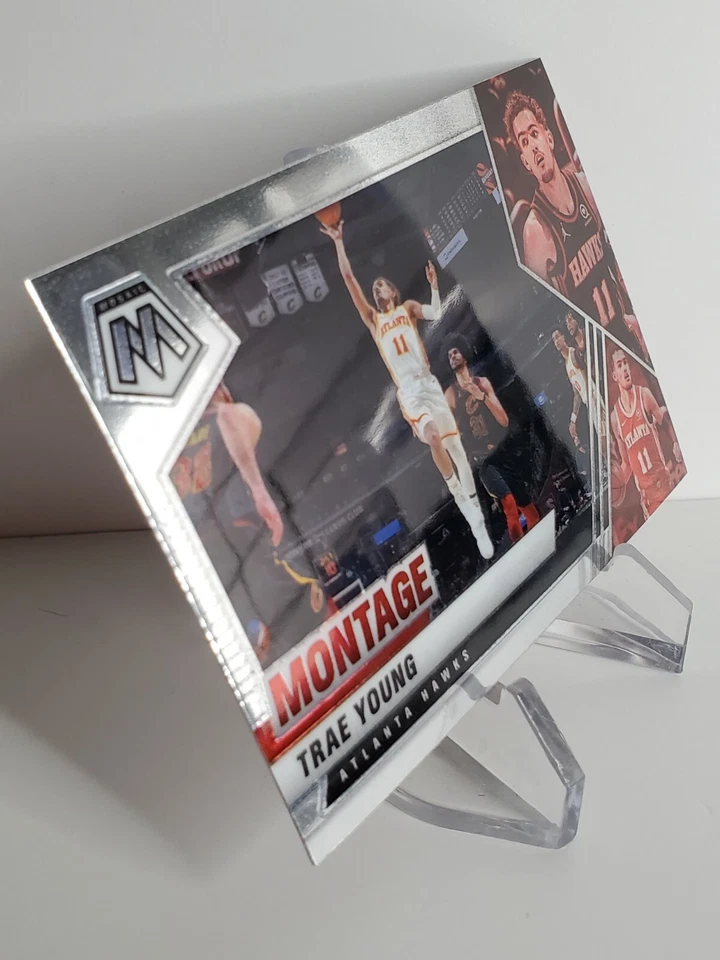 2020-21 Panini MOSAIC "TRAE YOUNG" #29 MONTAGE Insert Card! Atlanta HAWKS! 🔥 - Image 2 of 3