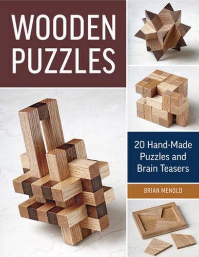 Wooden Puzzles: 20 Handmade Puzzles and Brain Teasers: 20 Hand-Made Puzzles and  - Photo 1 sur 1